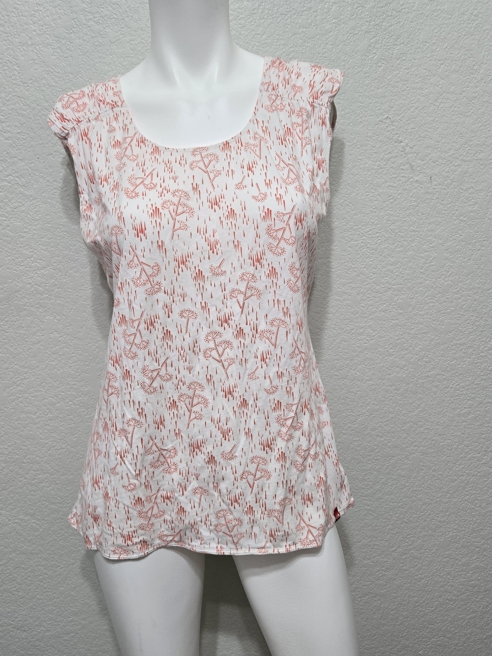 The North Face Floral Print Cotton Sleeveless Tank Top Size M
